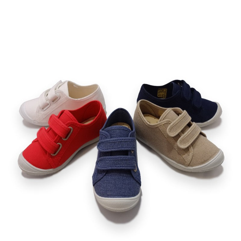 ZAPATILLA BASQUET DOBLE VELCRO PLANTILLA PIEL