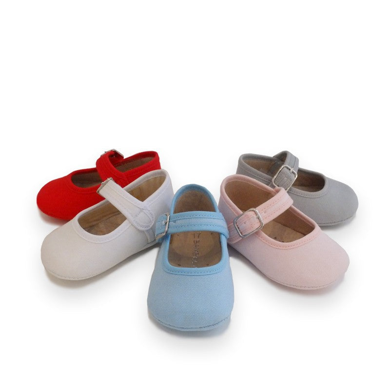 Merceditas Batilas Merceditas Niñas Zapatillas De Lona Bebe Niña