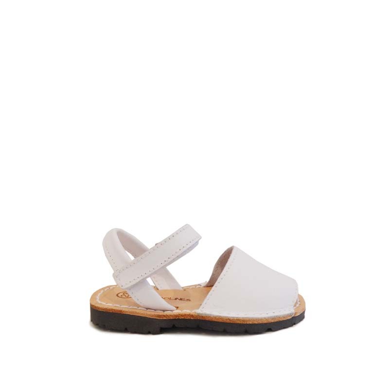 MENORQUINAS AVARCAS PIEL CON TIRA DE VELCRO