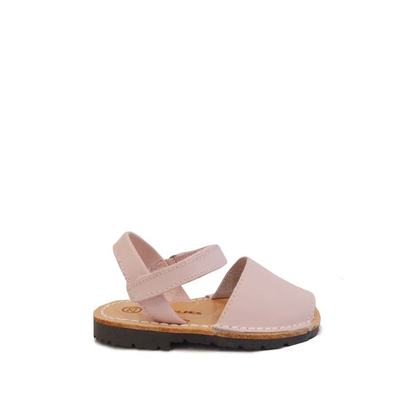 MENORQUINAS AVARCAS PIEL CON TIRA DE VELCRO