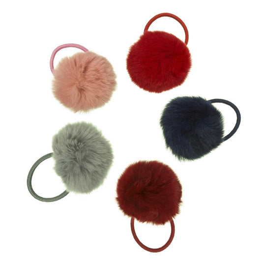 COLETERO NIÑA GOMA DEL PELO POMPON