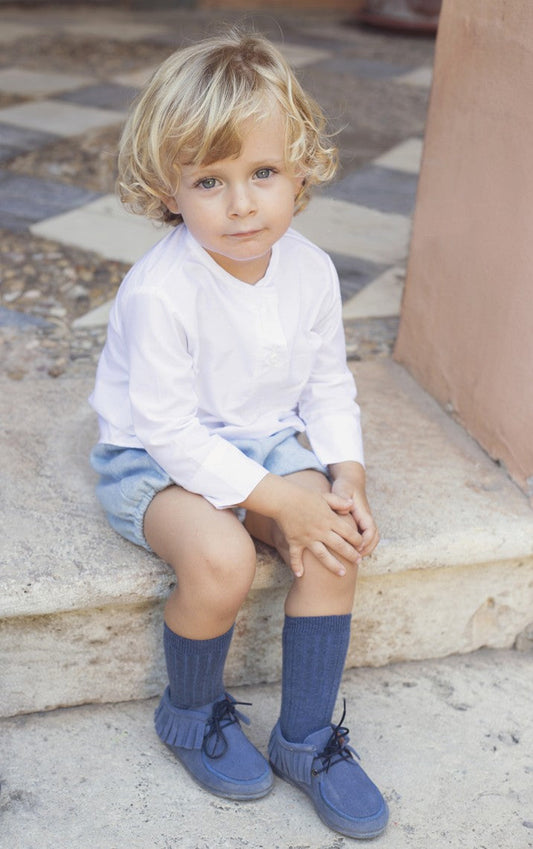 BOTIN SERRAJE FLECOS Y CORDONES