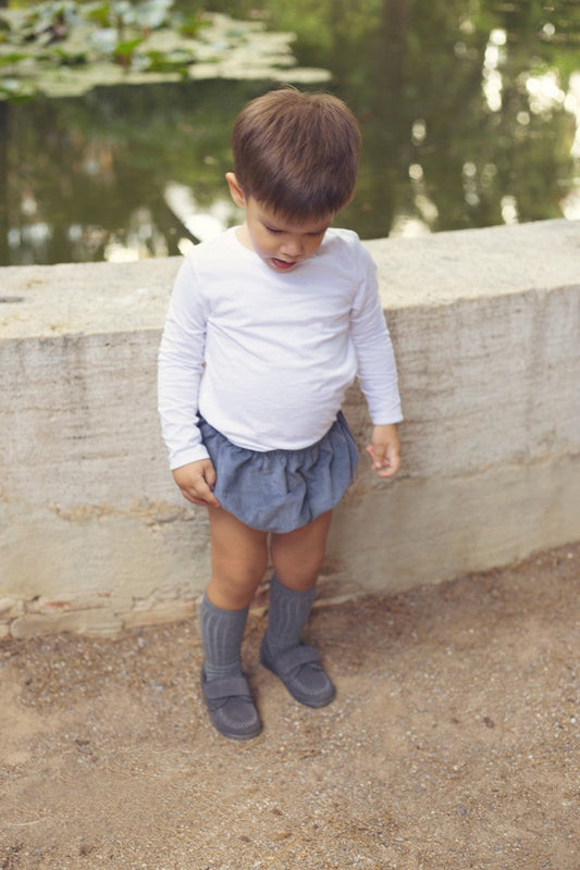 MOCASIN NAUTICO SERRAJE TIRA VELCRO