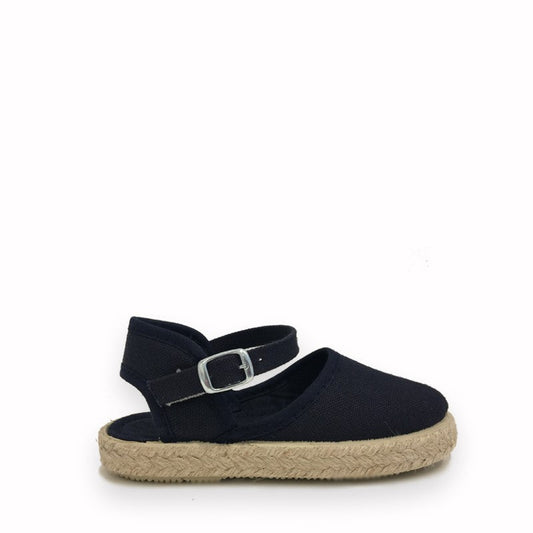 ALPARGATA LONA TIRA CON HEBILLA