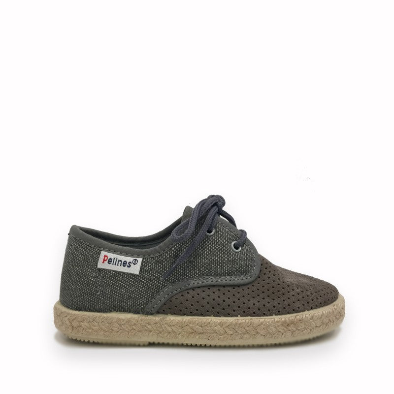 BLUCHER SERRAJE/LONA Y YUTE