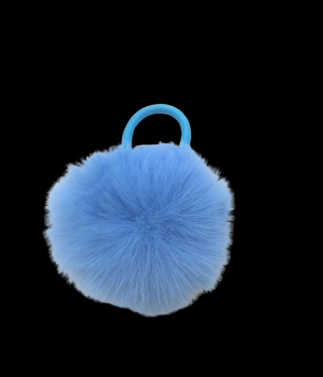 COLETERO NIÑA GOMA DEL PELO POMPON