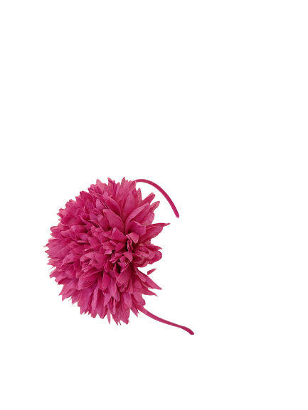 DIADEMA FLOR PÉTALOS FINOS