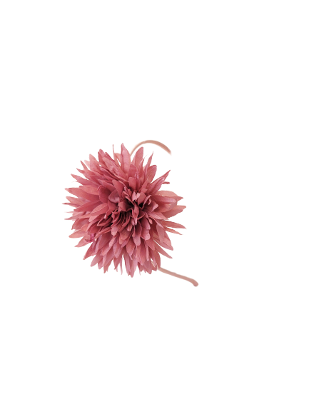 DIADEMA FLOR PÉTALOS FINOS