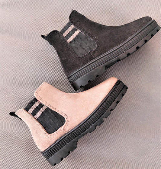 BOTÍN SERRAJE CON ELÁSTICOS