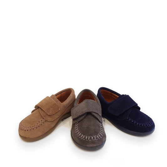 MOCASIN NAUTICO SERRAJE TIRA VELCRO