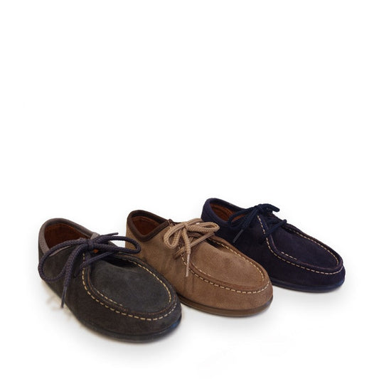 MOCASIN NAUTICO SERRAJE CON CORDONES