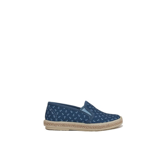 ALPARGATA LONA Y YUTE MOTIVO ANCLAS