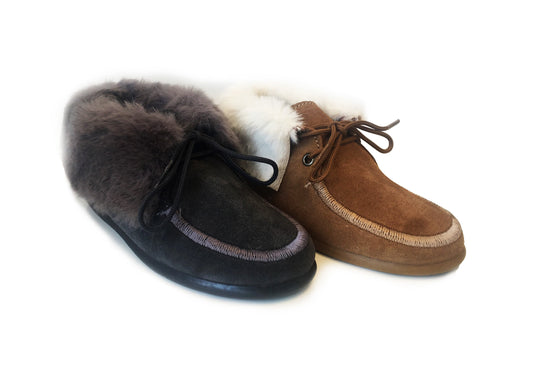 BOTIN SERRAJE SOLAPA PELO Y CORDONES