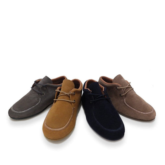 BOTINES SERRAJE CON CORDONES.